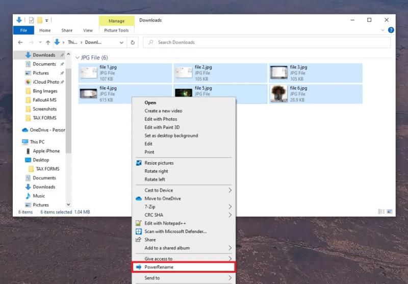 Как да преименувате файлове незабавно с помощта на PowerRename в PowerToys на Windows 10