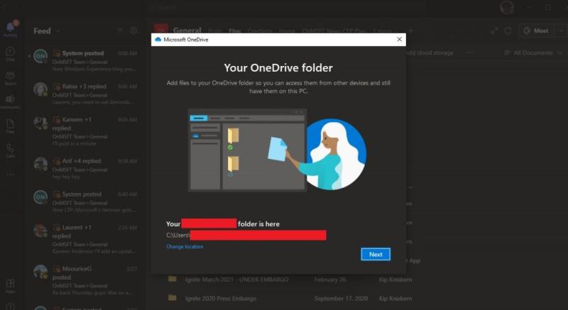 Slik synkroniserer du best filer i Microsoft Teams til enheten din ved hjelp av OneDrive