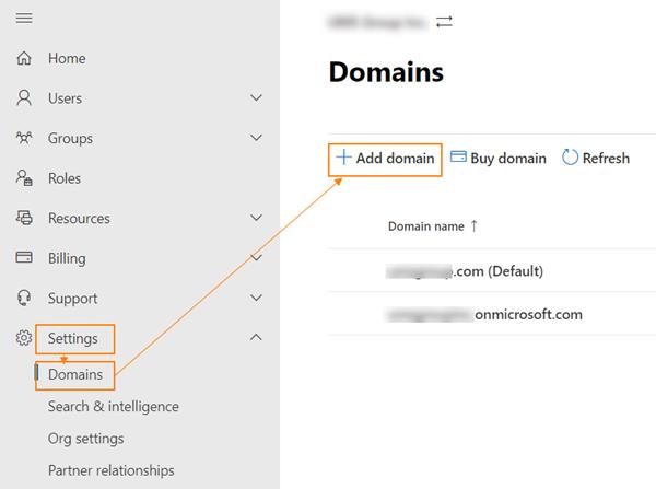 Kaip pridėti pasirinktinį domeno pavadinimą prie „Microsoft 365“ paskyros