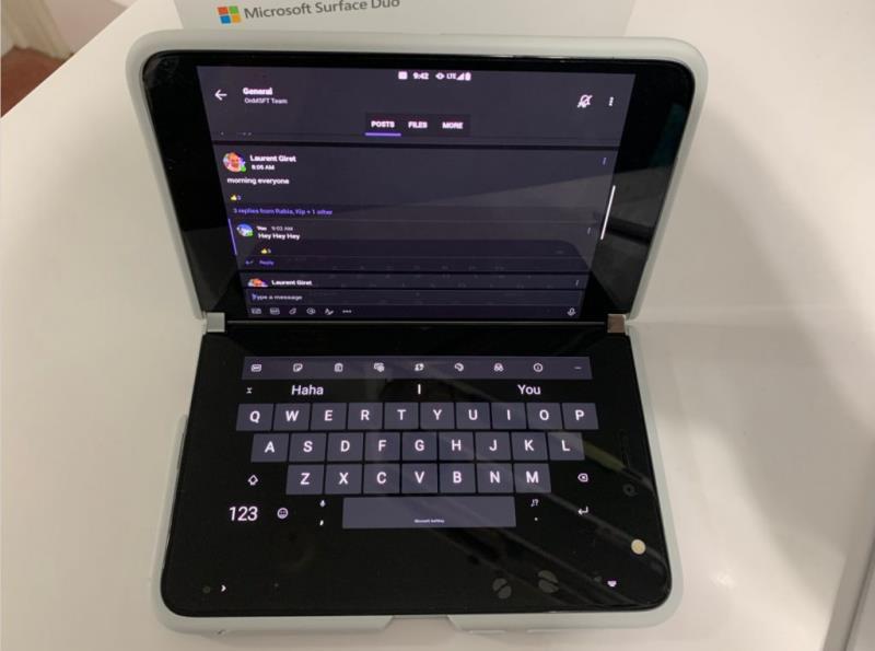 Tipy a triky, ako čo najlepšie využiť Microsoft Teams na Surface Duo