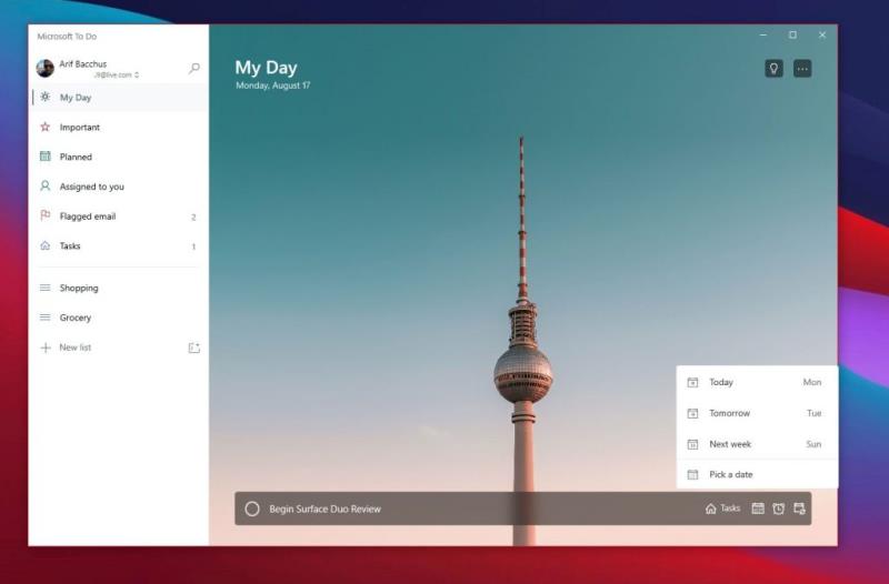 Pet najboljših načinov, kako ostati produktiven z Microsoft To Do v sistemu Windows 10