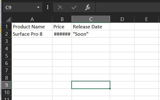 Az Excel gyakori képlethibái és azok kijavítása