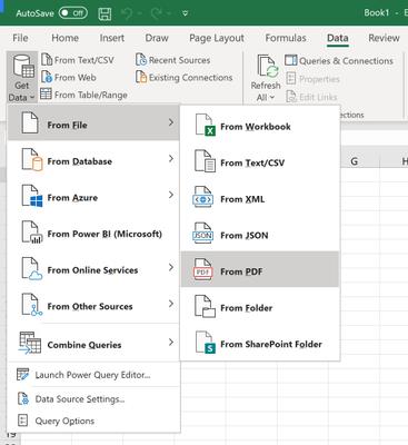 Excel fær stuðning við gagnainnflutning úr PDF töflum;  hér er hvernig á að nota það