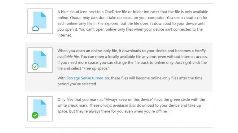 Els fitxers d'OneDrive Fetch s'estan tancant, aquí s'explica com utilitzar la còpia de seguretat de la carpeta de PC i Files on Demand