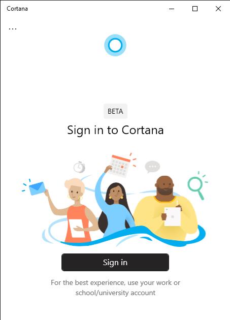 Cortana rakenduse täielik desinstallimine Windows 10 mai 2020 värskenduses