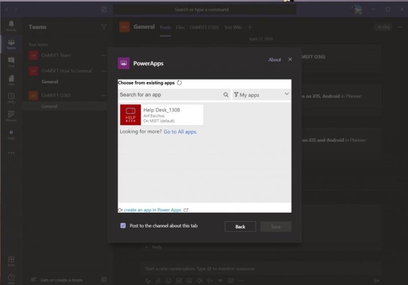 Kako dodati Power Apps u Microsoft Teams da poboljšate svoje mogućnosti tijeka rada u maloj tvrtki