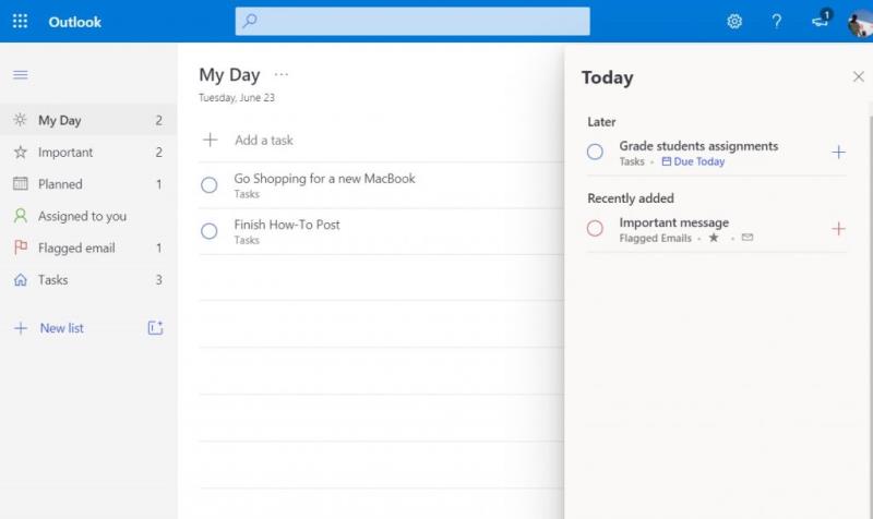 Kako uporabljati To Do v Outlooku z Microsoft 365 za vašo produktivnost