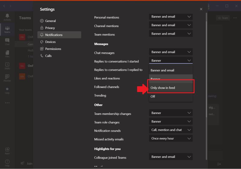 Kako upravljati obvestila v Microsoft Teams in se ne motiti
