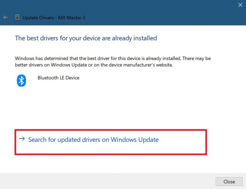 Bluetoothi ​​probleemide lahendamine opsüsteemis Windows 10