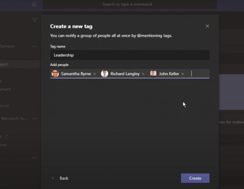 Hur man lägger till taggar i Microsoft Teams