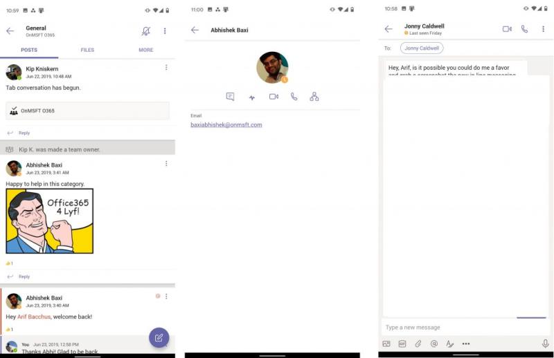 Kako preveriti spletno prisotnost v Microsoft Teams