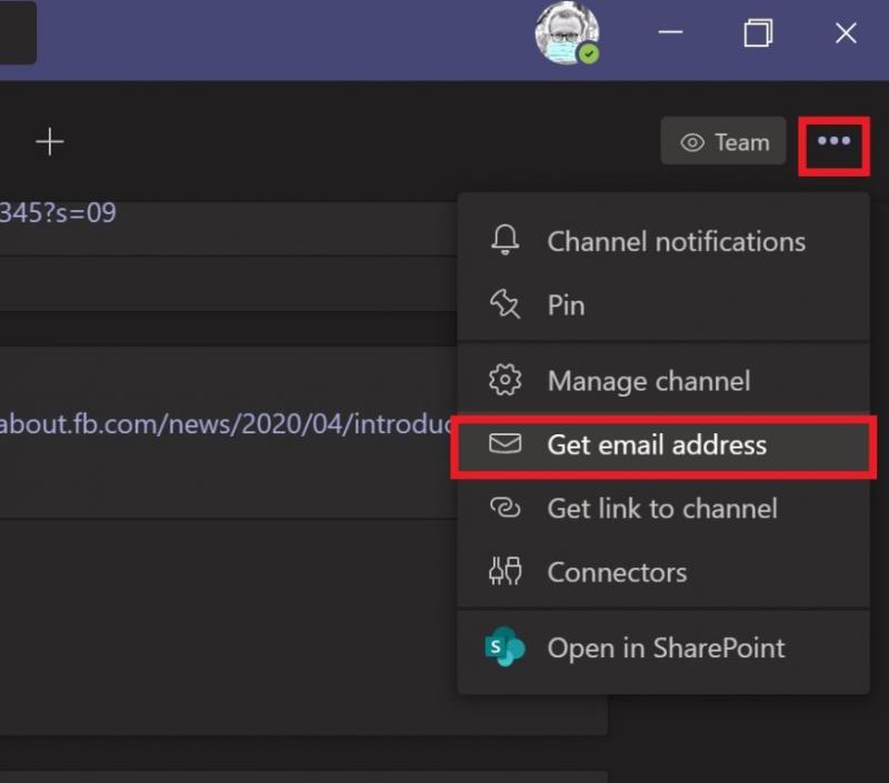 Hur man skickar ett e-postmeddelande till en Microsoft Teams-kanal