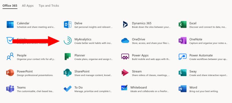 Kako uporabljati MyAnalytics v storitvi Office 365 za boljše upravljanje svojega časa pri delu na daljavo