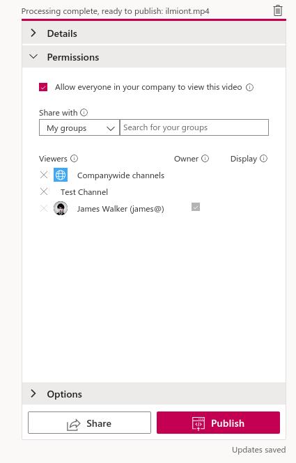 Hvordan bruke Microsoft Stream til å dele videoinnhold med eksterne arbeidere
