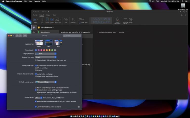 Hvernig á að kveikja á Dark Mode í OneNote á Mac, Windows, iOS og Android