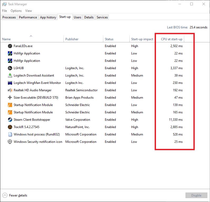 Kaip sužinoti „Windows 10“ paleisties programų įkėlimo laiką