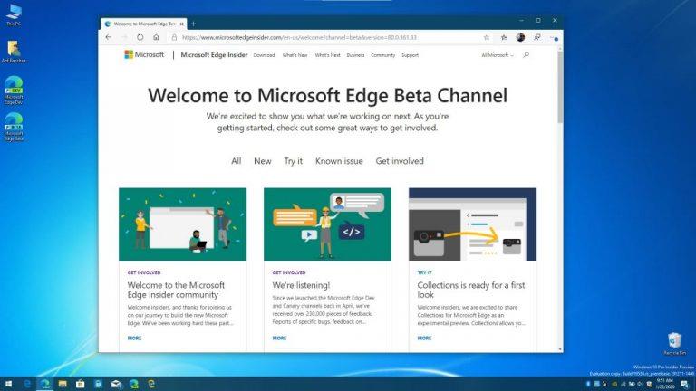 Hur man kör den gamla Edge tillsammans med den nya Microsoft Edge