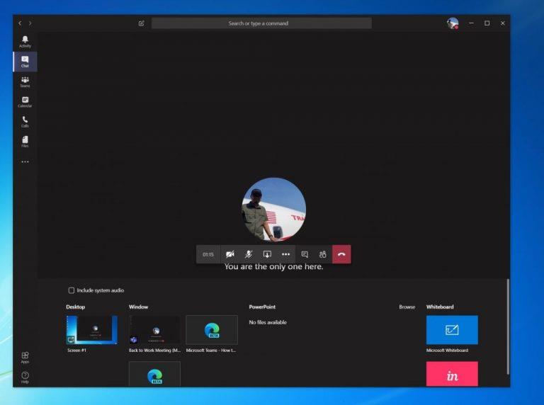 Ako zdieľať obrazovku v Microsoft Teams