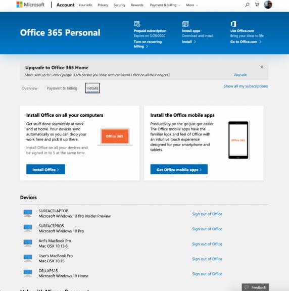 Com gestionar, cancel·lar o modificar la vostra subscripció a Office 365