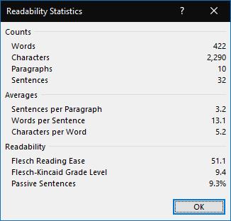 Az írási stílus támogatásának engedélyezése a Microsoft Word programban