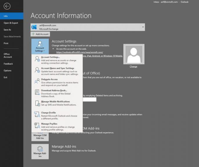 Как да настроите и управлявате своя имейл акаунт в Outlook в Office 365