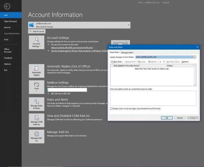 Com configurar i gestionar el vostre compte de correu electrònic a l'Outlook a l'Office 365