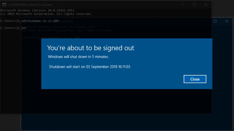 Slik planlegger du en nedleggelse i Windows 10