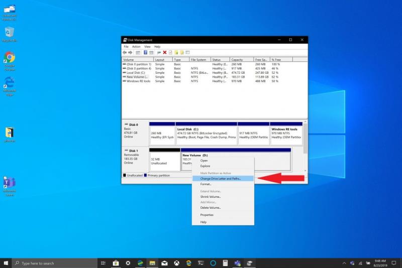 Hur man monterar flyttbara lagringsenheter i Windows 10