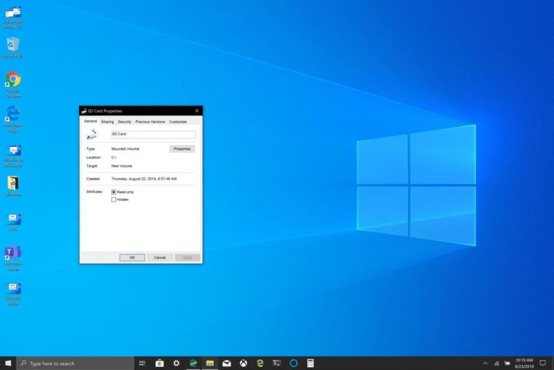 Kā uzstādīt noņemamās atmiņas ierīces operētājsistēmā Windows 10
