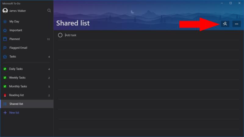 Kako stvoriti i koristiti dijeljene popise u Microsoft To-Do