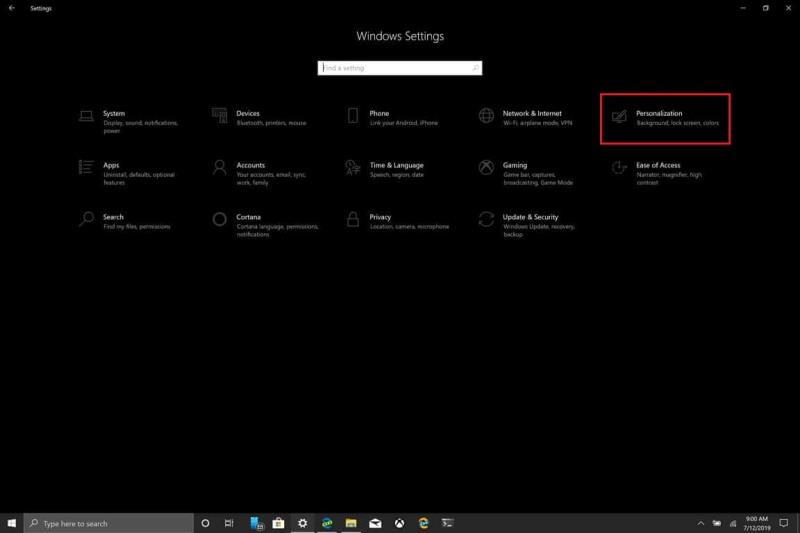 Com activar i desactivar les icones del sistema a Windows 10