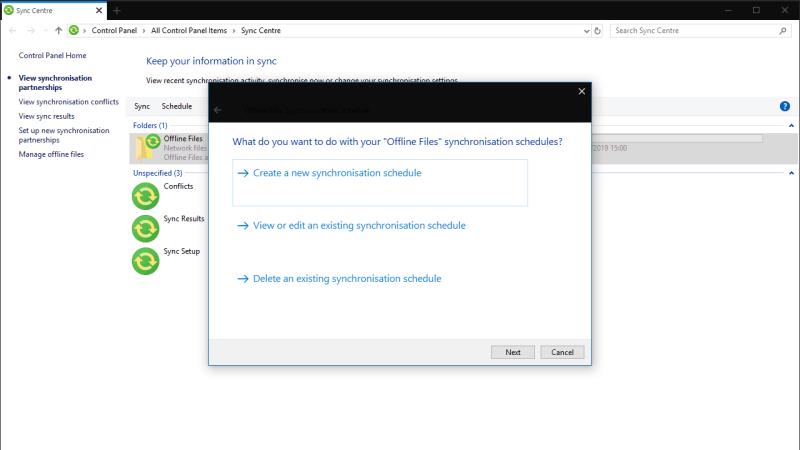 Как да използвате споделяне на мрежови файлове, докато сте офлайн в Windows 10