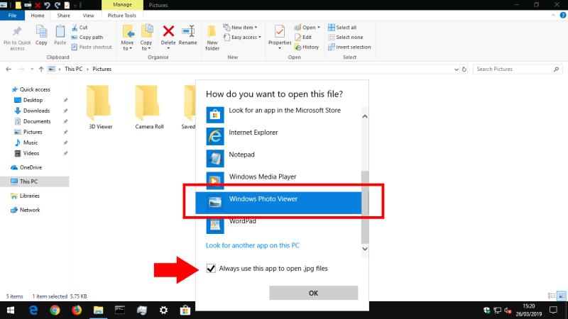 Så här använder du Windows Photo Viewer som din standardbildvisare i Windows 10