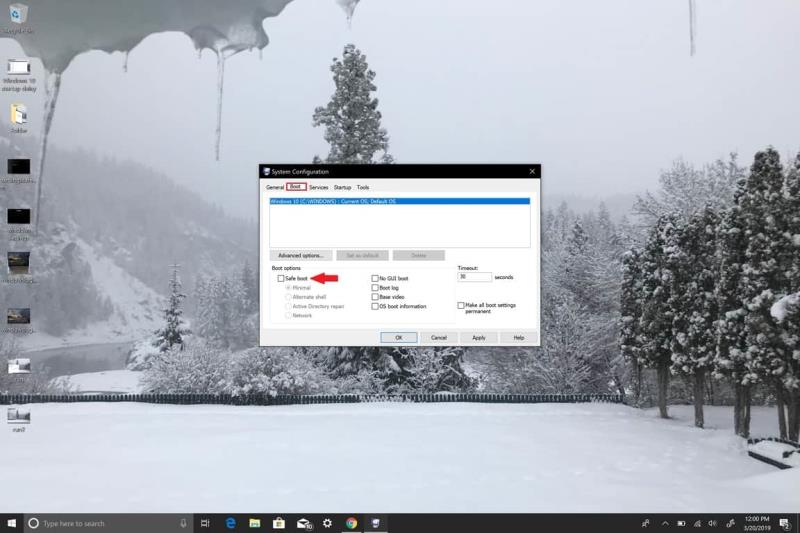 Kako vstopiti v varni način v sistemu Windows 10