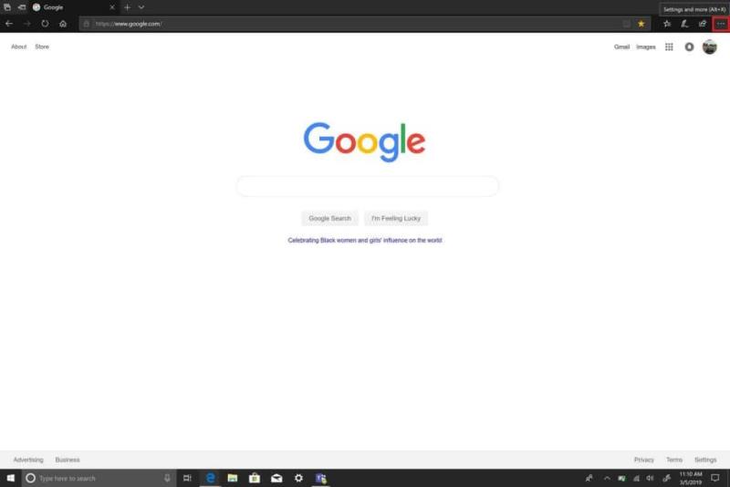 Hvernig á að breyta sjálfgefna leitarvélinni í Microsoft Edge