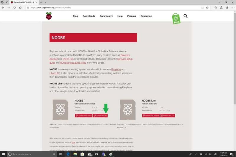 Kako instalirati OS na Raspberry Pi