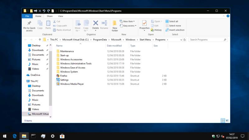 Kā kārtot sākuma izvēlnes programmu sarakstu operētājsistēmā Windows 10