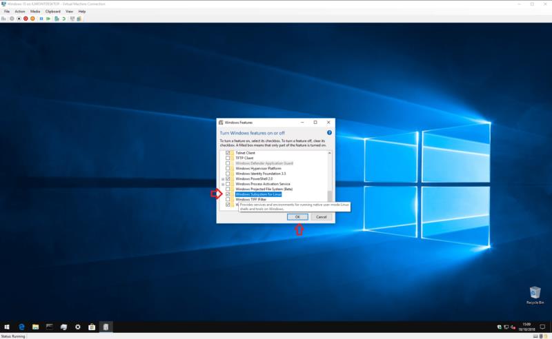 A Windows 10 Linux alrendszerének telepítése a számítógépére
