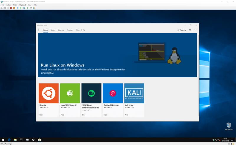 A Windows 10 Linux alrendszerének telepítése a számítógépére