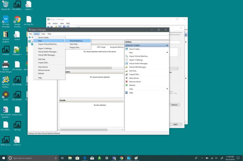 Virtuaalse masina installimine opsüsteemis Windows 10, kasutades Hyper V-d, on nüüd Quick Create abil veelgi lihtsam