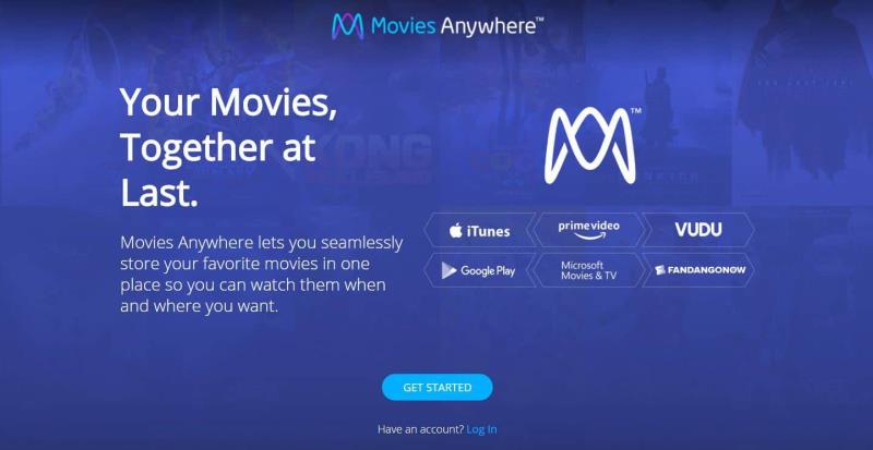 Tālāk ir norādīts, kā savienot savus Microsoft Movies & TV kontus ar pakalpojumu Movies Anywhere