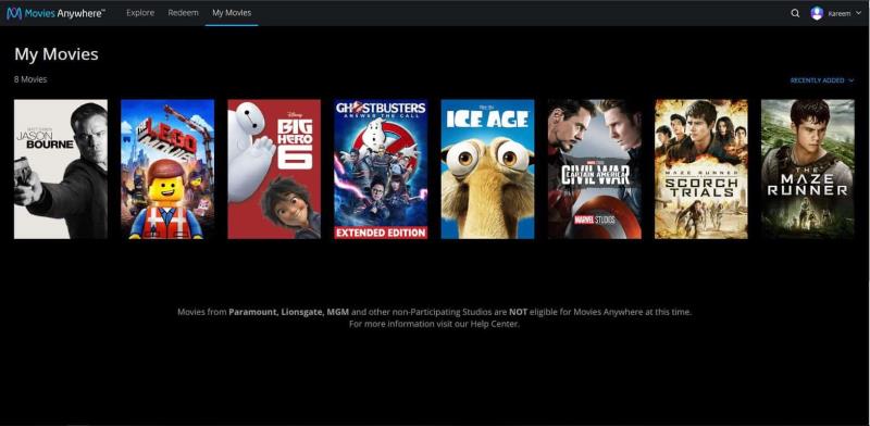 Tālāk ir norādīts, kā savienot savus Microsoft Movies & TV kontus ar pakalpojumu Movies Anywhere