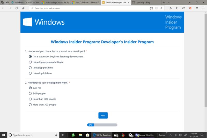 Käyttökelpoisen palautteen lähettäminen Windows Insider -ohjelmaan