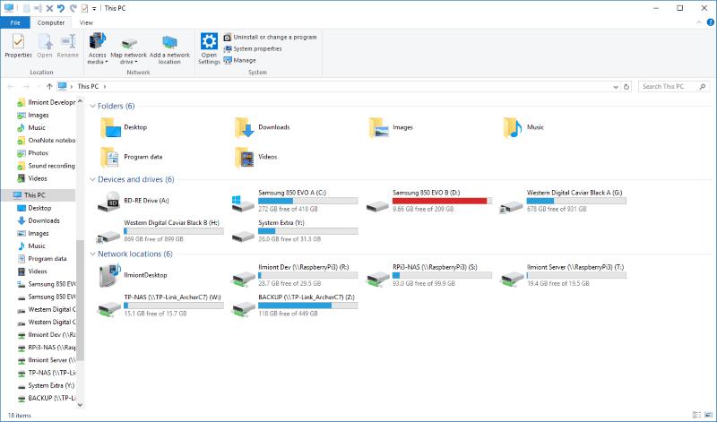 Kako otvoriti File Explorer za 'Ovo računalo' u sustavu Windows 10