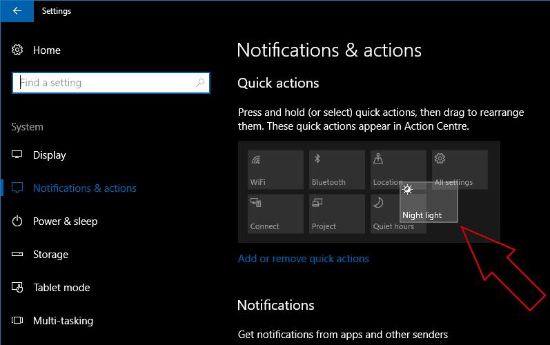 Kako prilagoditi svoja hitra dejanja v akcijskem centru sistema Windows 10
