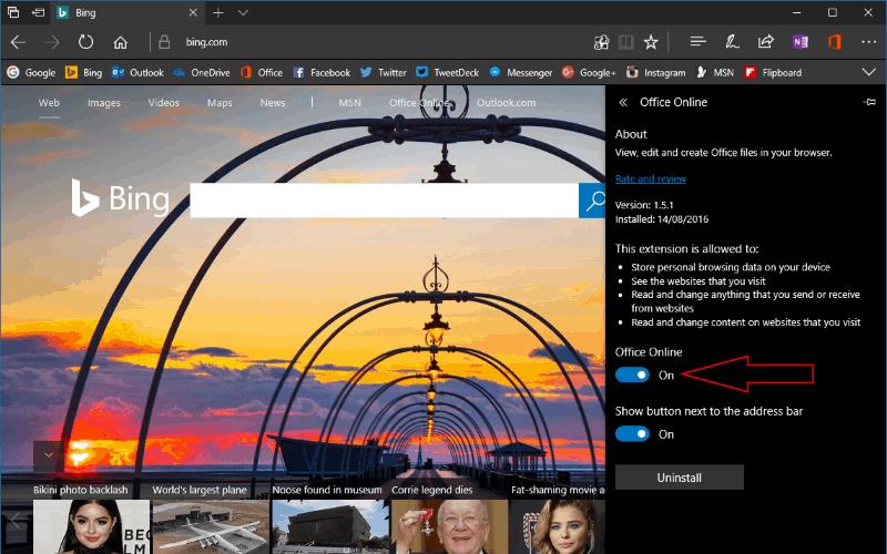 Hvordan installere og administrere utvidelser for Microsoft Edge