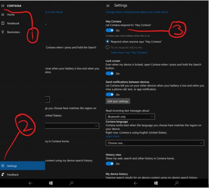 Kā iespējot "Hey Cortana" operētājsistēmā Windows 10 Mobile