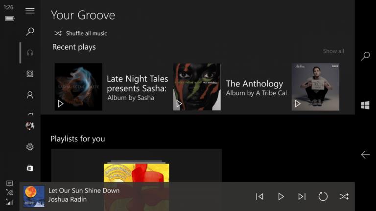 Використання нещодавно вдосконалених розділів Explore і Your Groove в Groove Music