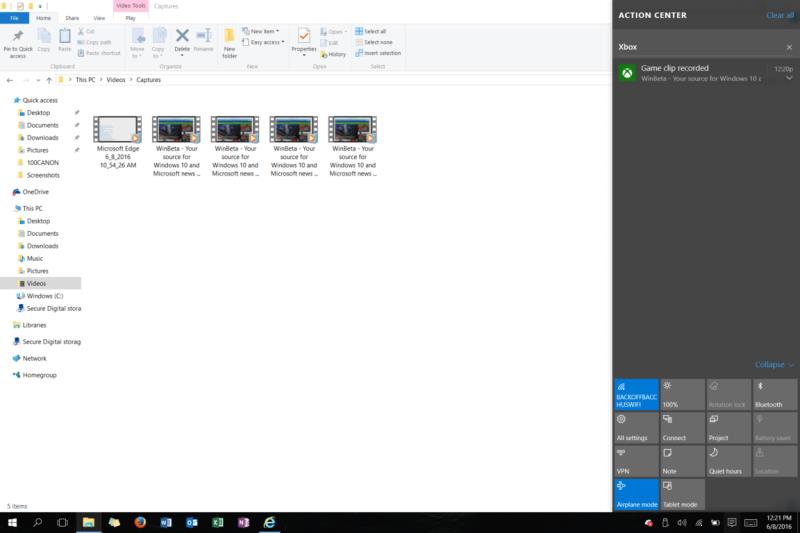 Kuidas salvestada videot Windows 10 arvutis