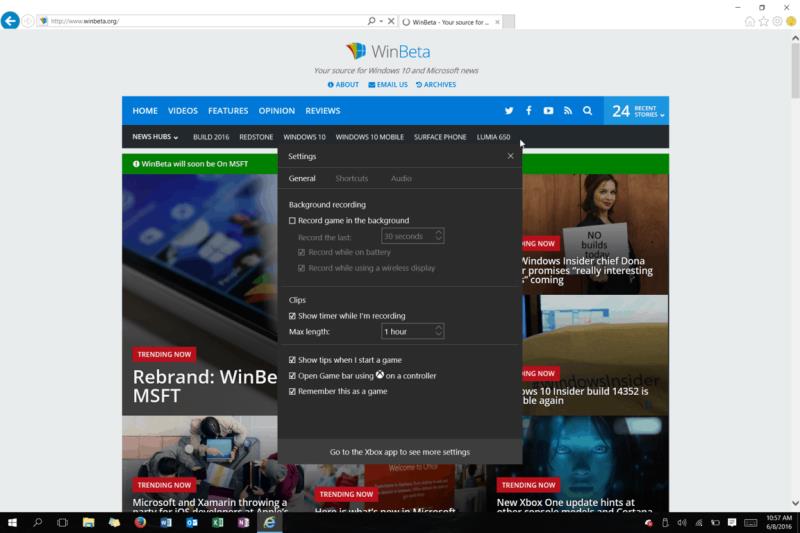 Videó rögzítése Windows 10 számítógépen